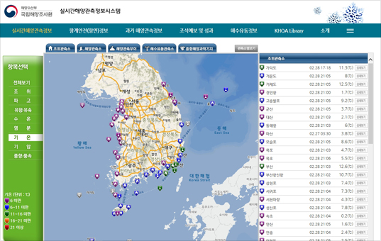 바다위 해양과학기지